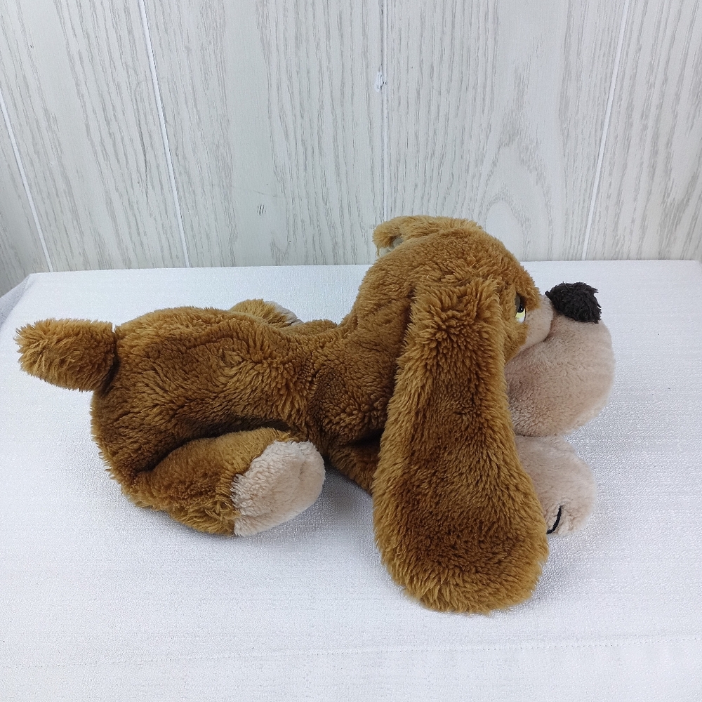 Russ Berrie Long Eared Brown Dog Plush Stuffed Animal Toy Vintage Samuel 13" - Picture 7 of 15